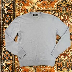 Naadam The Original Cashmere Crewneck Sweater Light Blue | Women's Size S